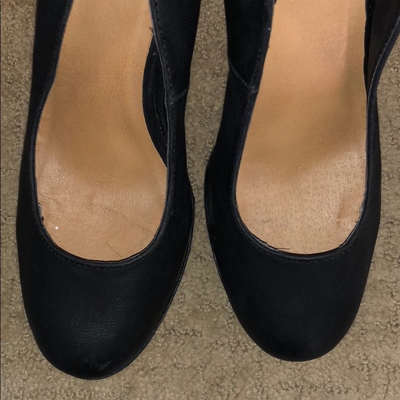 Qupid close tie black with brow high heels 9 - Picture 7 of 7